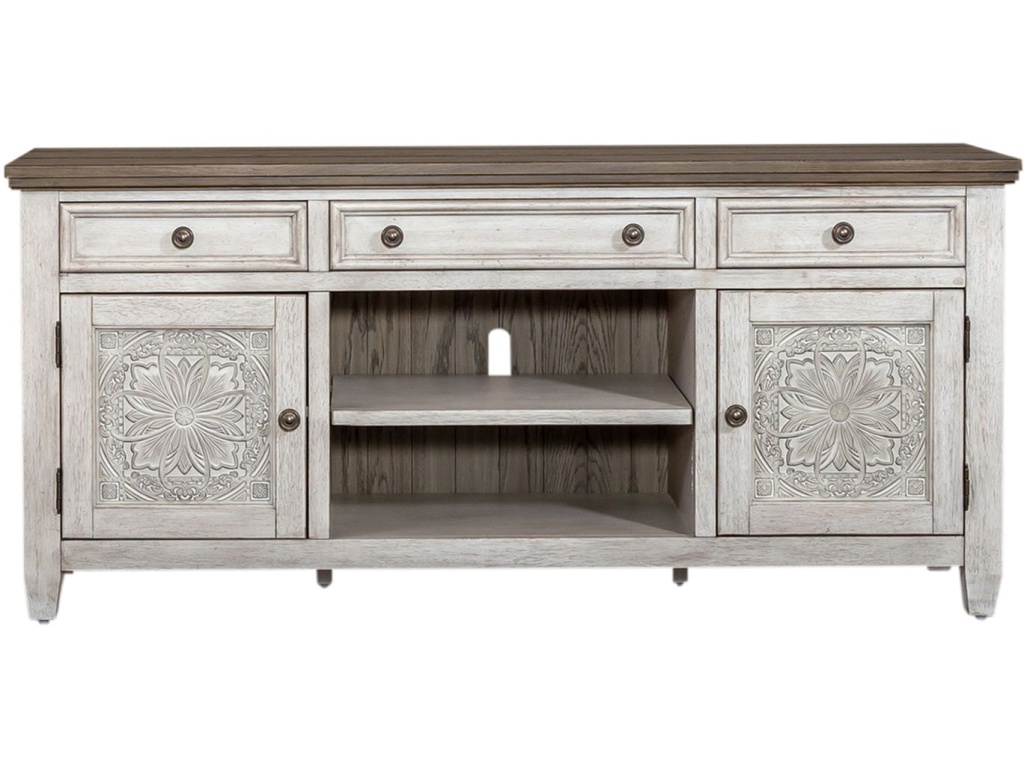 66 Inch Tile TV Console - image 2