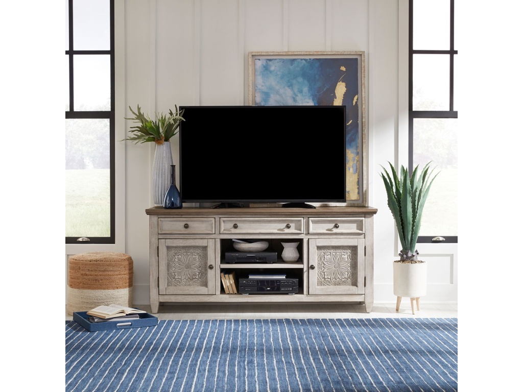 66 Inch Tile TV Console - main image