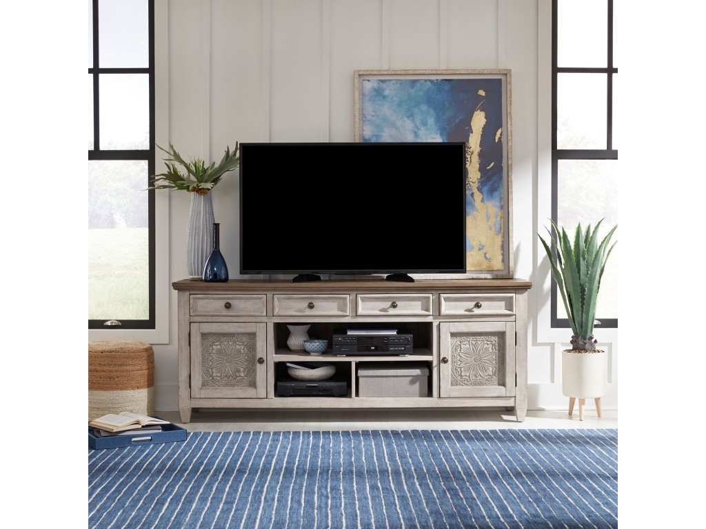 76 Inch Tile TV Console - main image