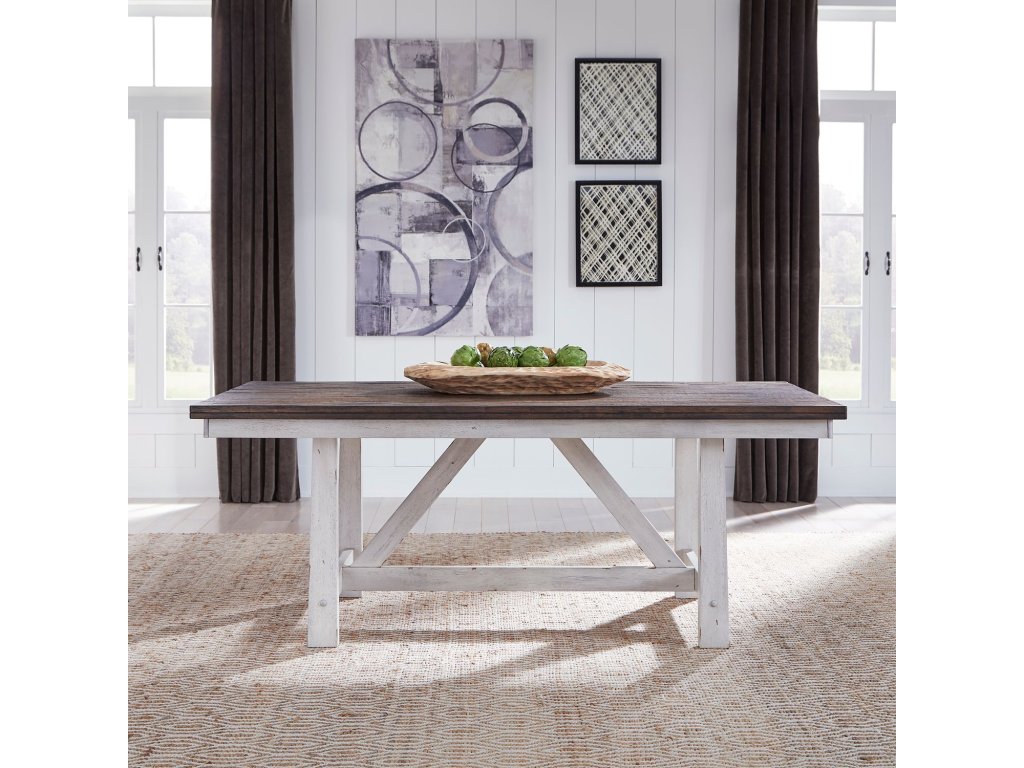 Fixed Top Trestle Table - main image