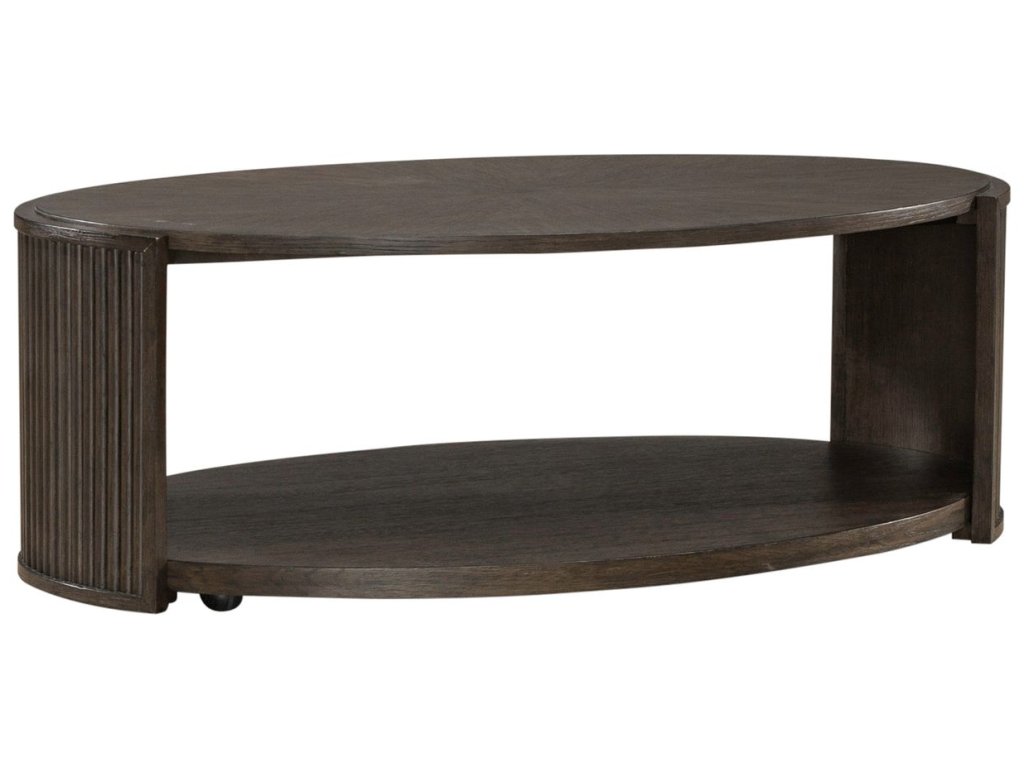 Oval Cocktail Table - image 2