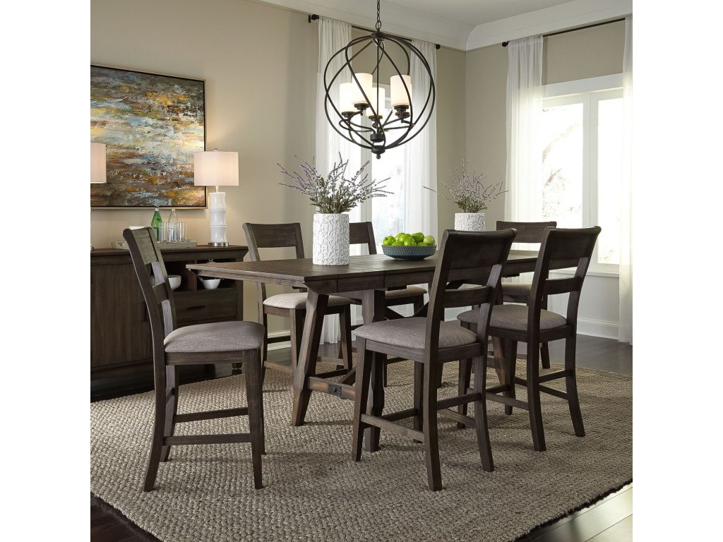 7 Piece Gathering Table Set - main image
