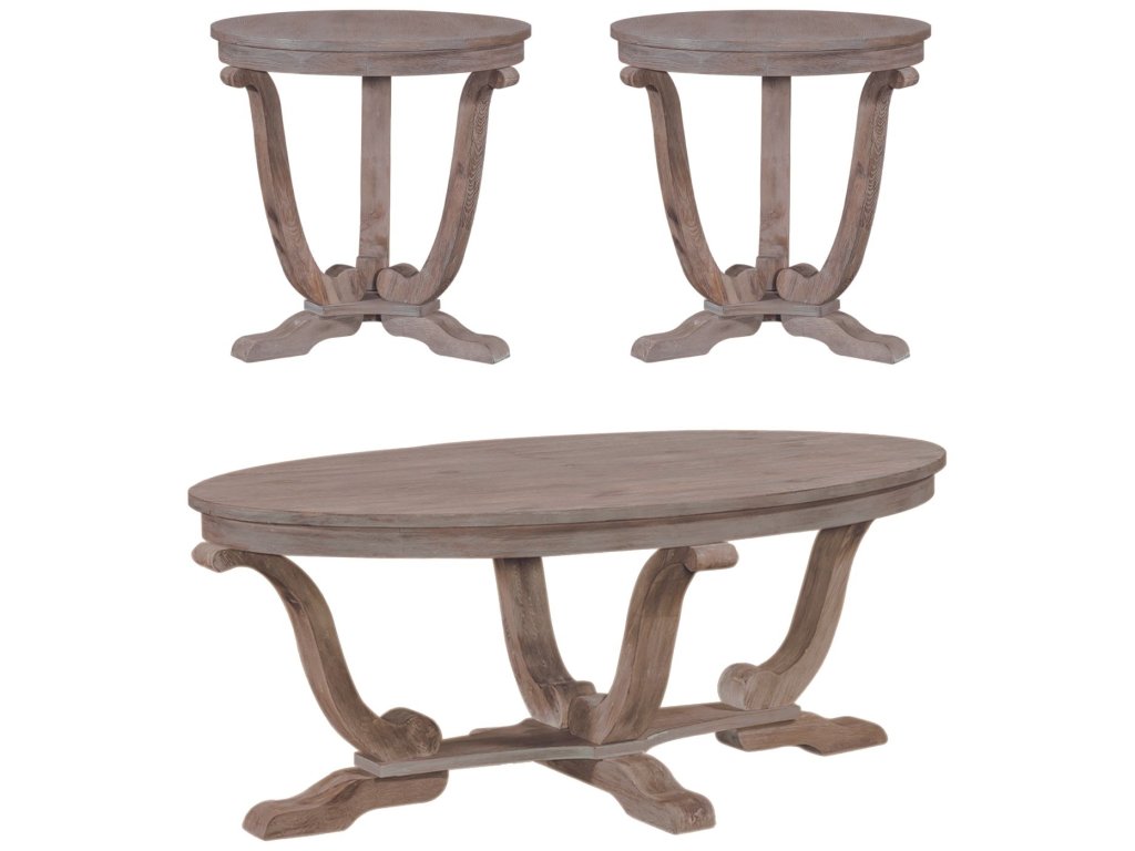 3 Piece Set (1-Cocktail 2-End Tables) - image 1