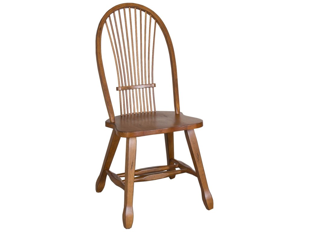 Sheaf Back Side Chair - Oak - image 1
