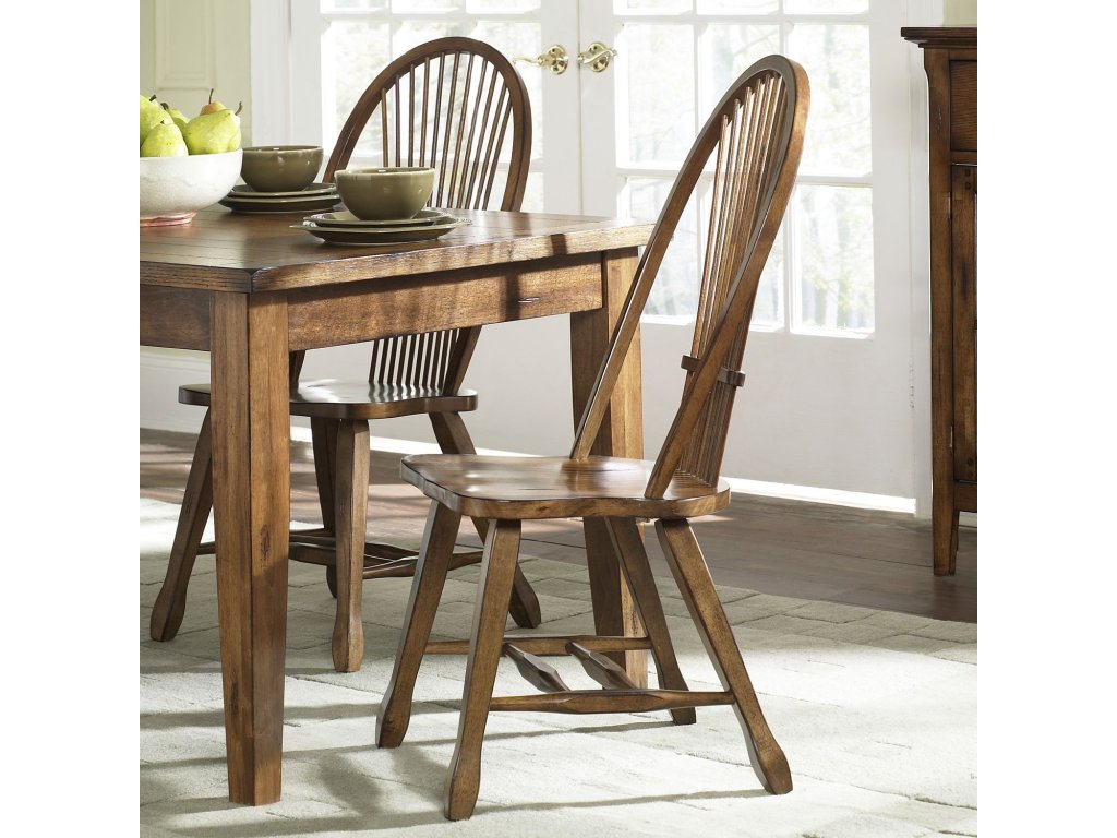 Sheaf Back Side Chair - Oak - main image