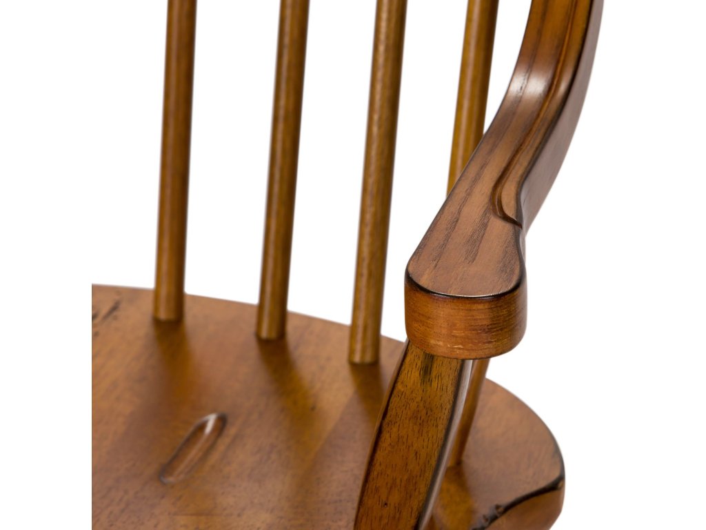 Bow Back Arm Chair - Oak - image 7
