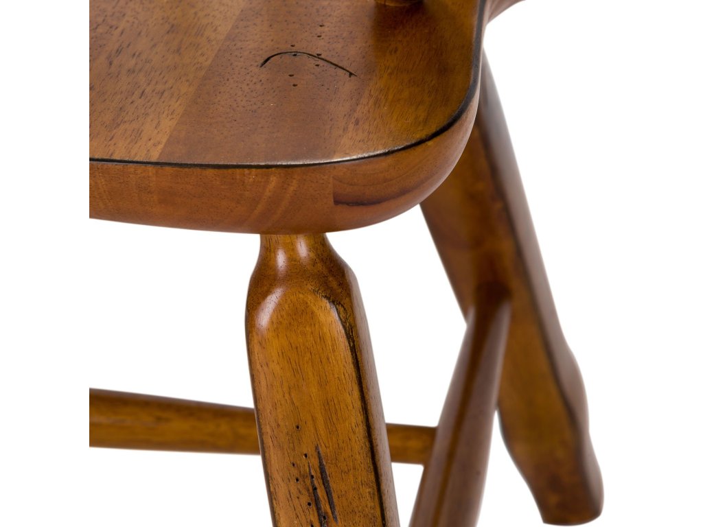 Bow Back Arm Chair - Oak - image 8
