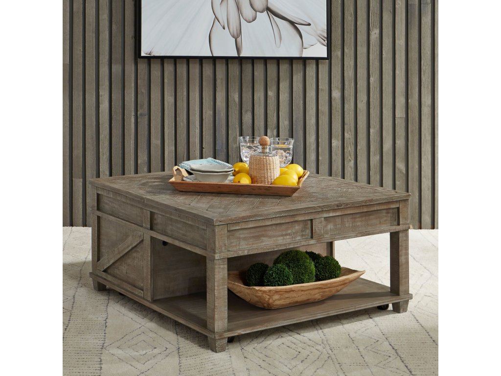Square Lift Top Cocktail Table - image 1