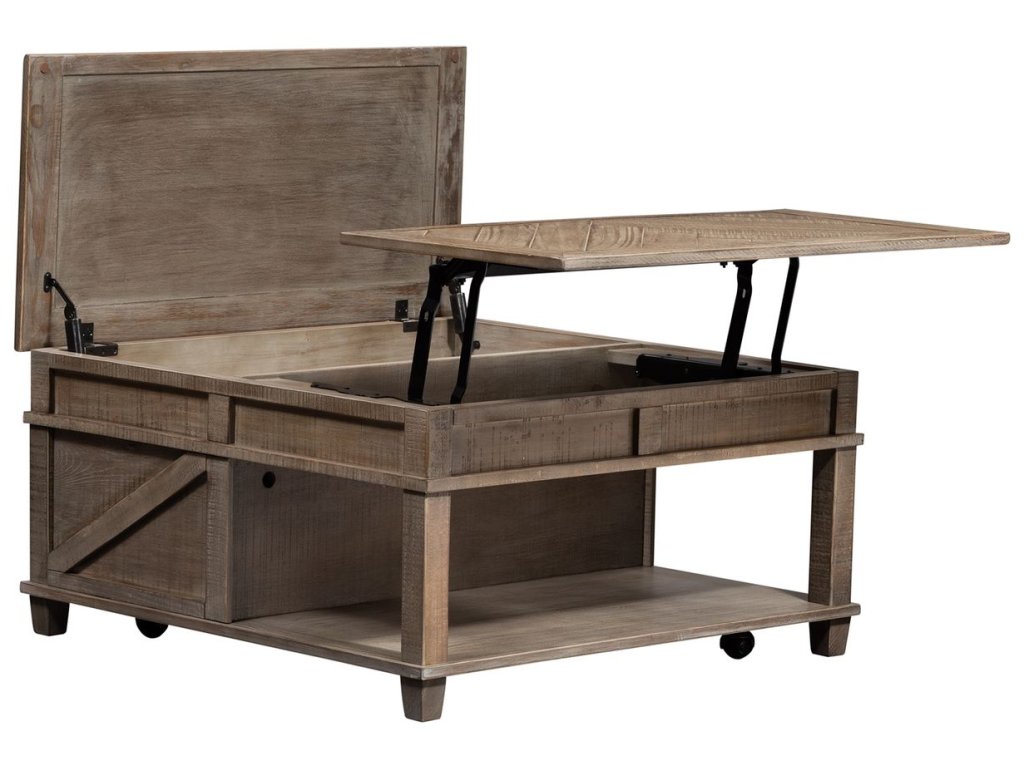 Square Lift Top Cocktail Table - image 2
