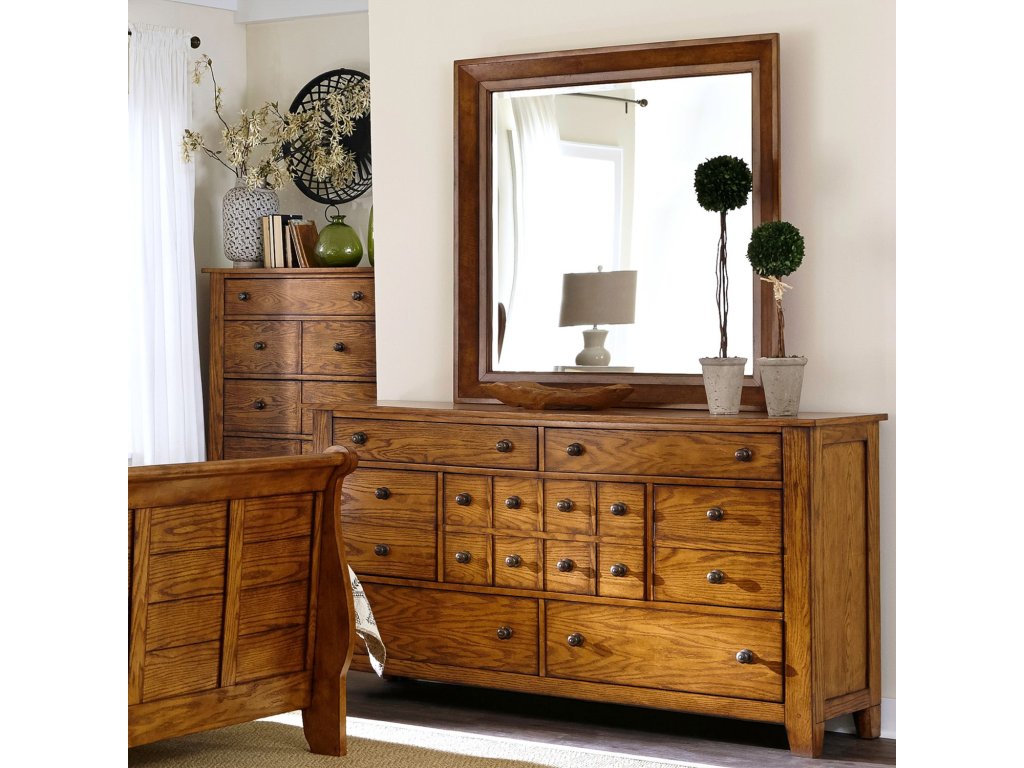 Dresser & Mirror - main image