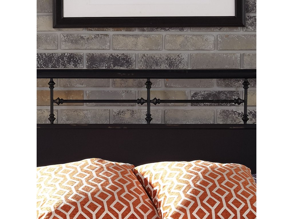 King Metal Bed - Black - image 4