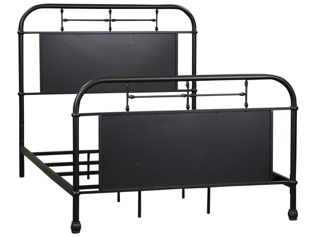 Full Metal Bed - Black - image 1