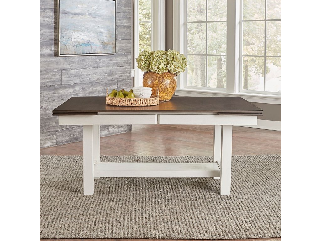 Optional 7 Piece Trestle Table Set - image 4