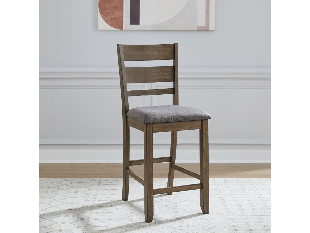 Slat Back Uph Counter Chair (RTA) - main image