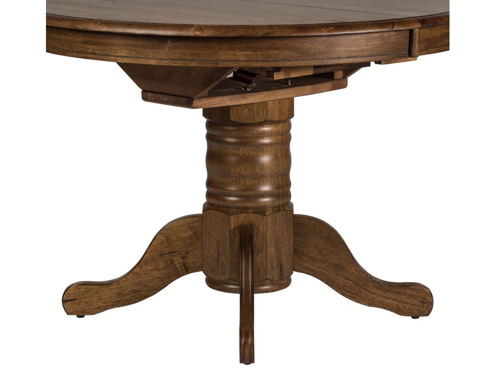 Oval Pedestal Table Base - image 2