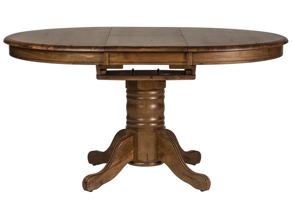 Oval Pedestal Table Base - image 3