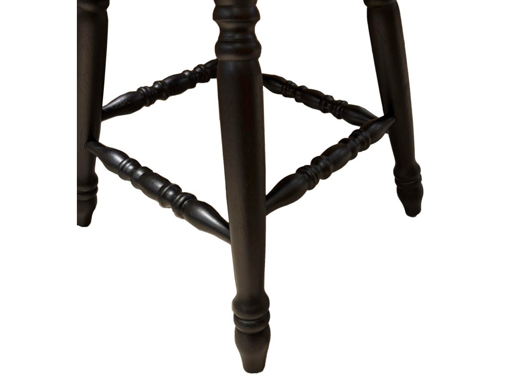 Windsor Swivel Counter Chair - Black - image 8