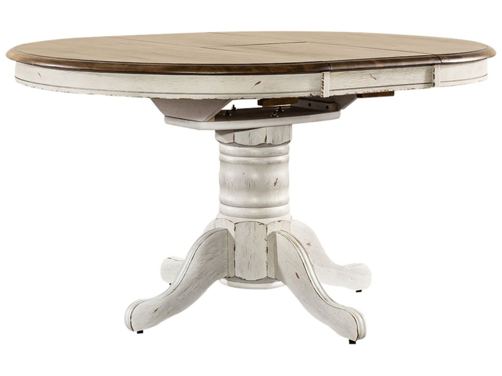 Oval Pedestal Table Top- White - image 1
