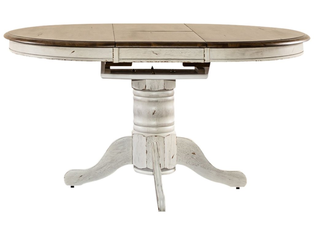 Oval Pedestal Table Top- White - image 2