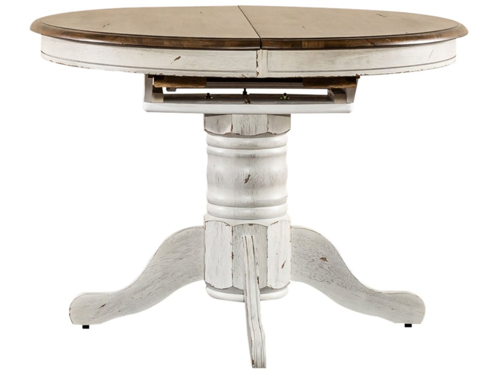 Oval Pedestal Table Top- White - image 9