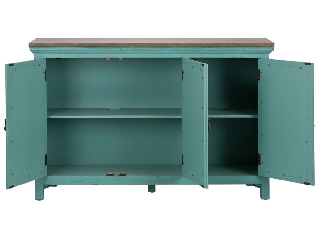 3 Door Accent Cabinet - image 7