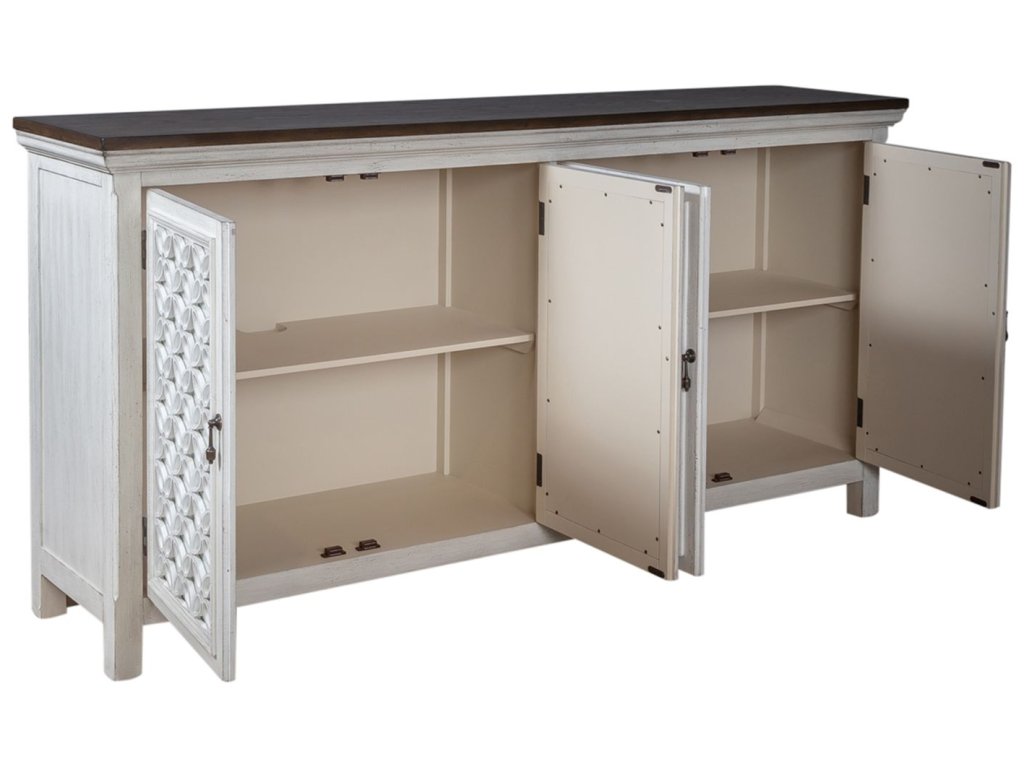 4 Door Accent Cabinet - image 7