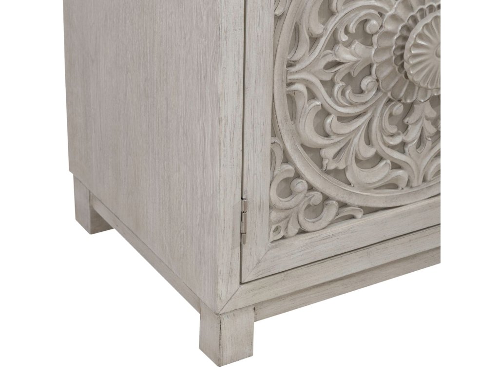 2 Door 3 Drawer Accent Cabinet - image 12