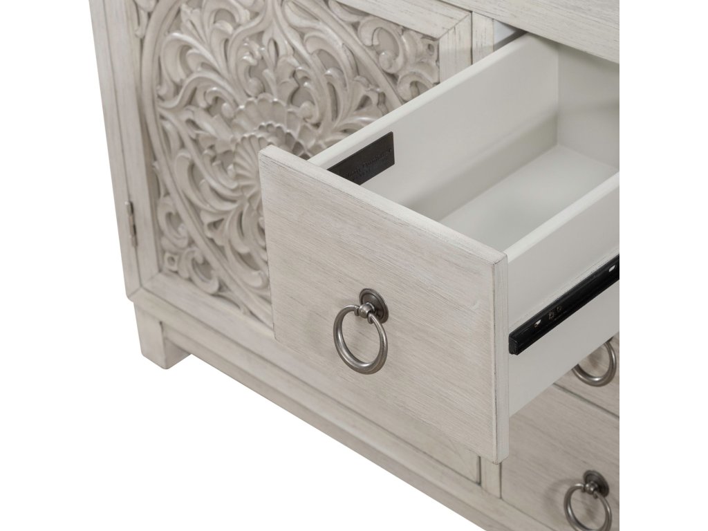 2 Door 3 Drawer Accent Cabinet - image 13