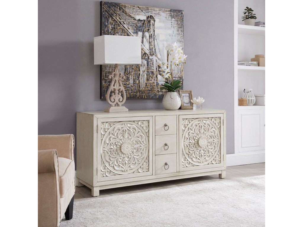 2 Door 3 Drawer Accent Cabinet - main image