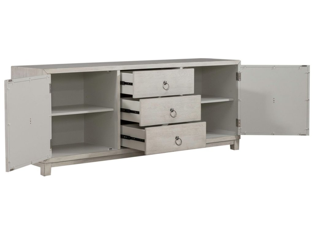 2 Door 3 Drawer Accent Cabinet - image 6