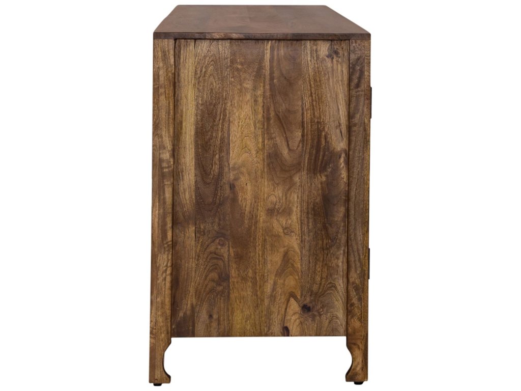 74 Inch 4 Door Accent TV Stand - image 3