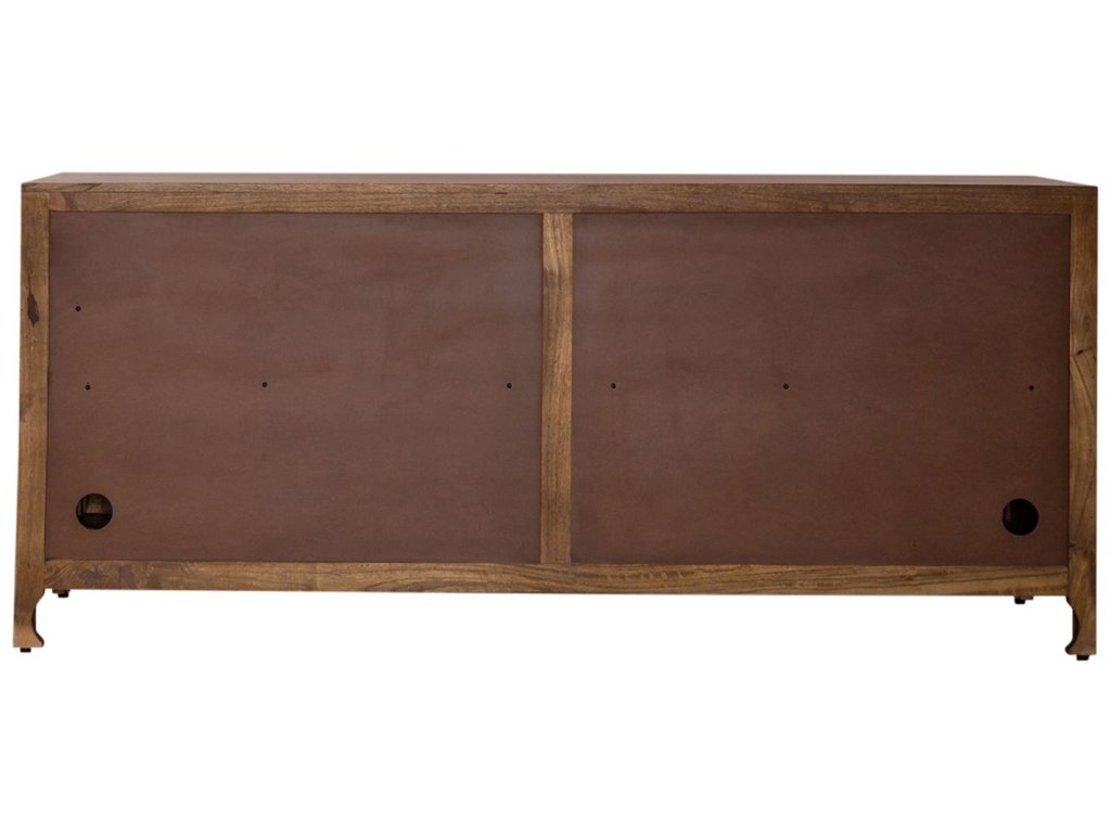 74 Inch 4 Door Accent TV Stand - image 4