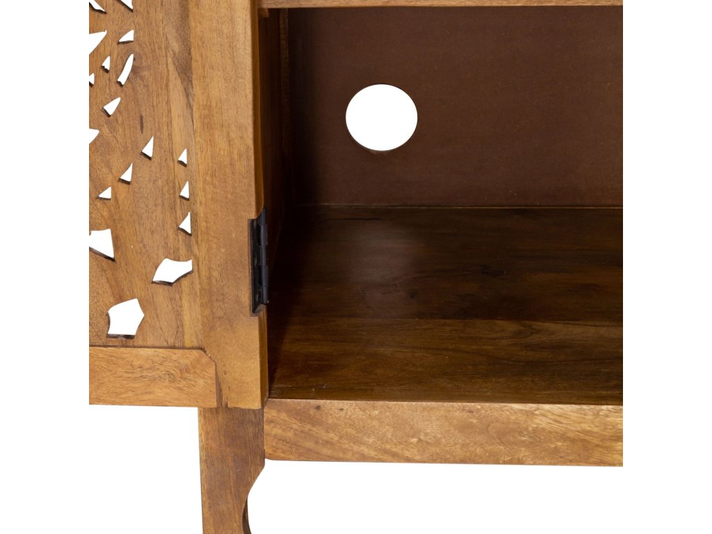 74 Inch 4 Door Accent TV Stand - image 8