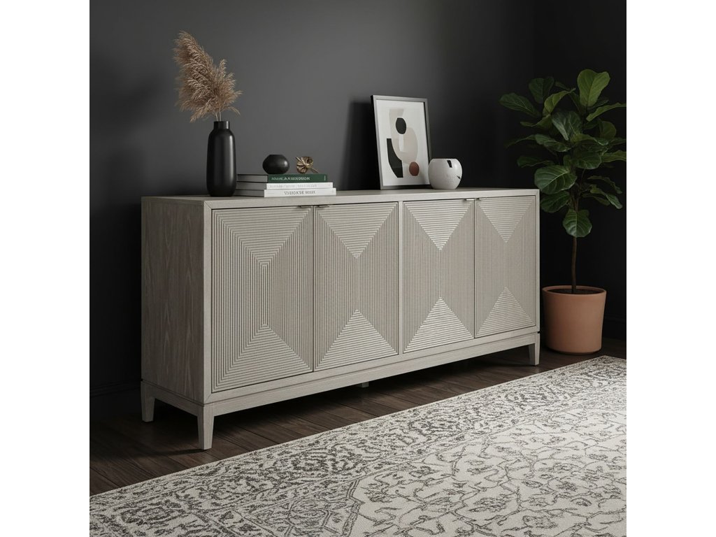 4 Door Accent Cabinet - main image