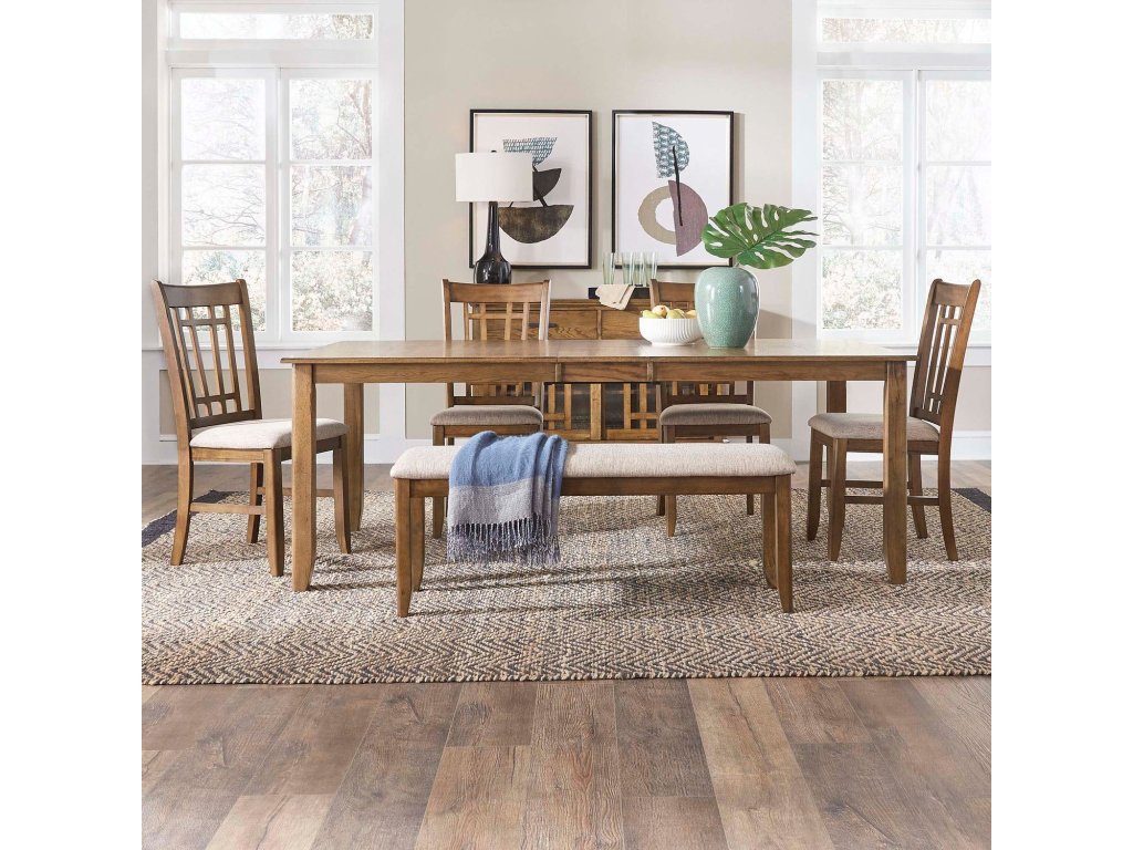 6 Piece Rectangular Table Set - main image