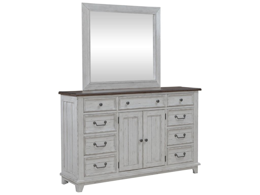 Dresser & Mirror - image 1
