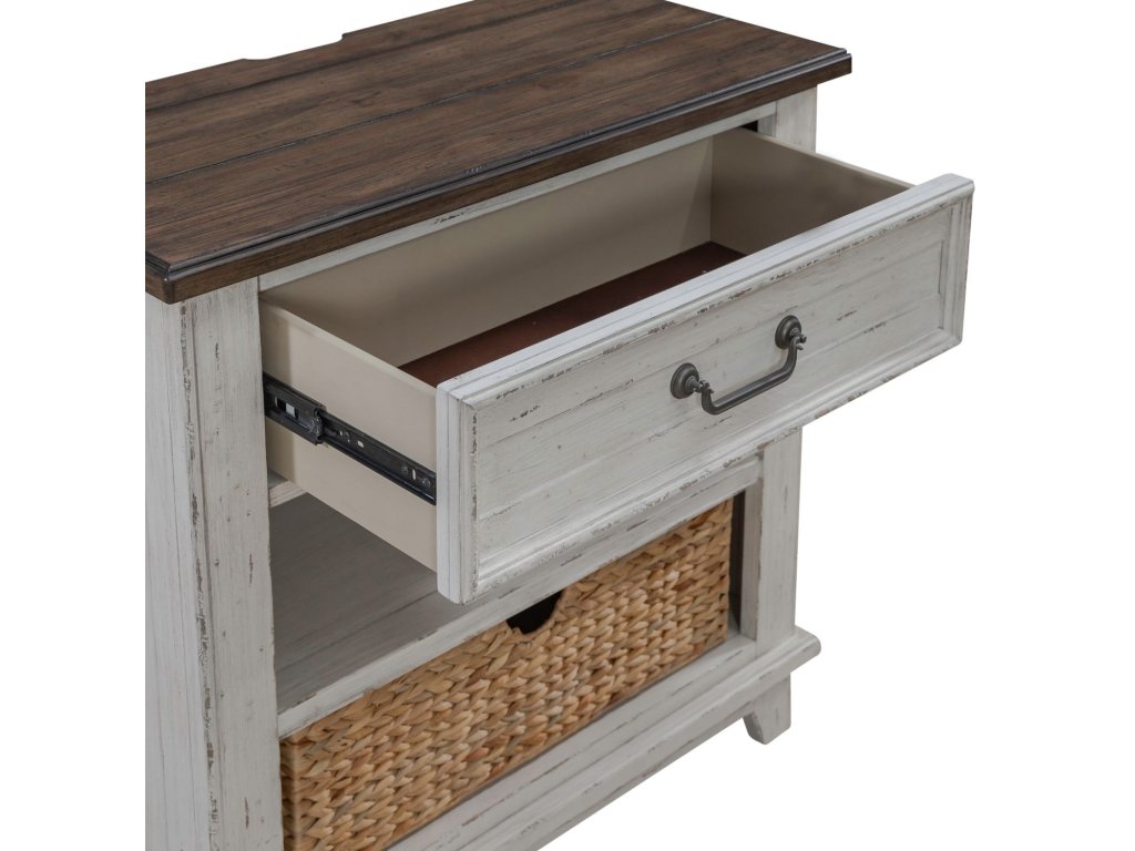 Bedside Chest w/ Charging Station - image 10