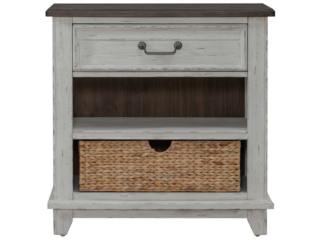 Bedside Chest w/ Charging Station - image 2