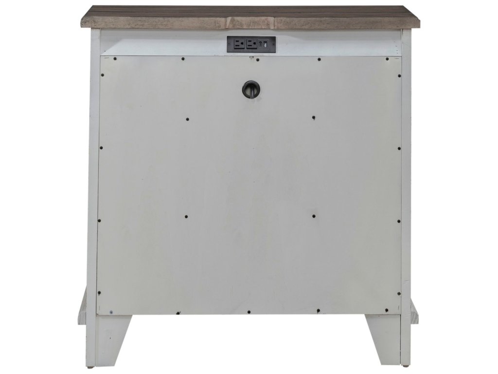 Bedside Chest w/ Charging Station - image 4