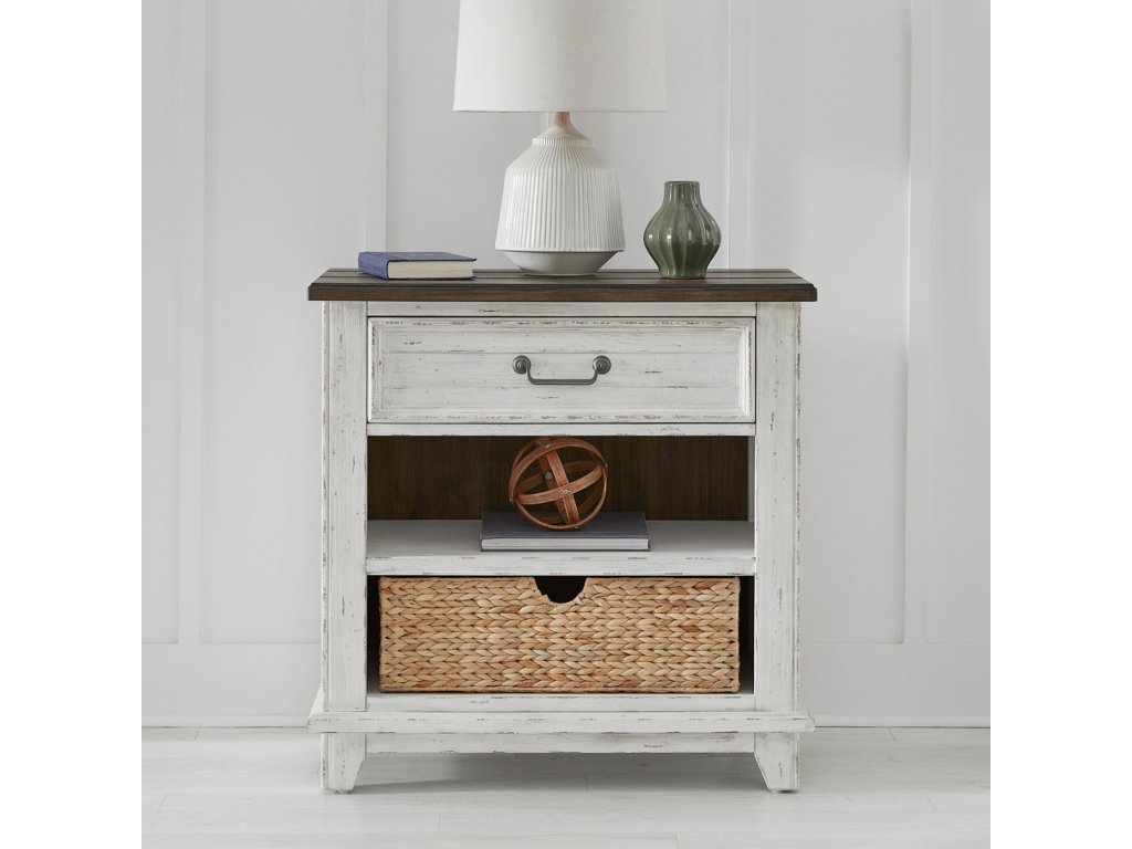 Bedside Chest w/ Charging Station - main image