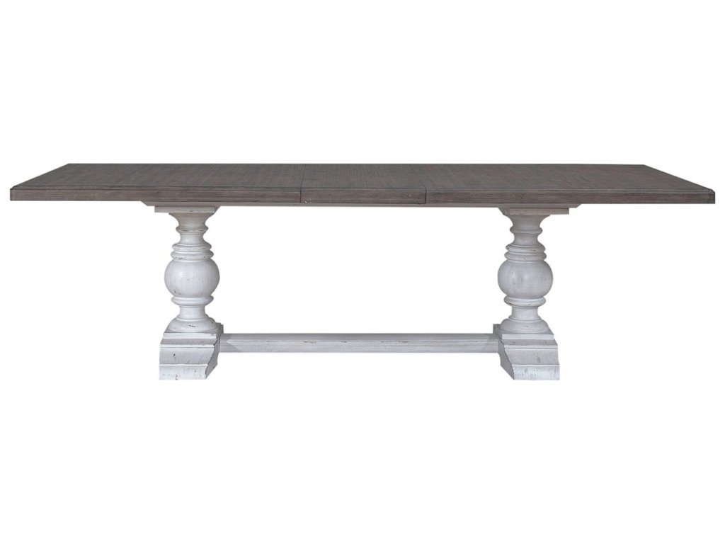 Trestle Table Set - image 2