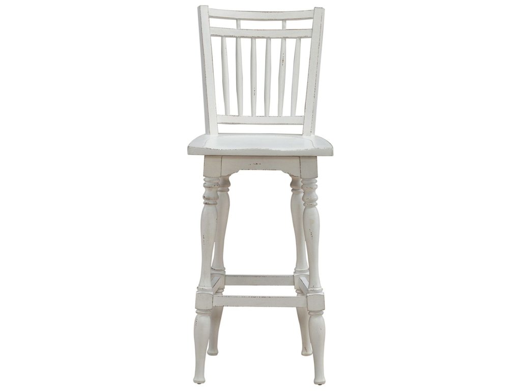 Spindle Back Swivel Bar Stool - image 2