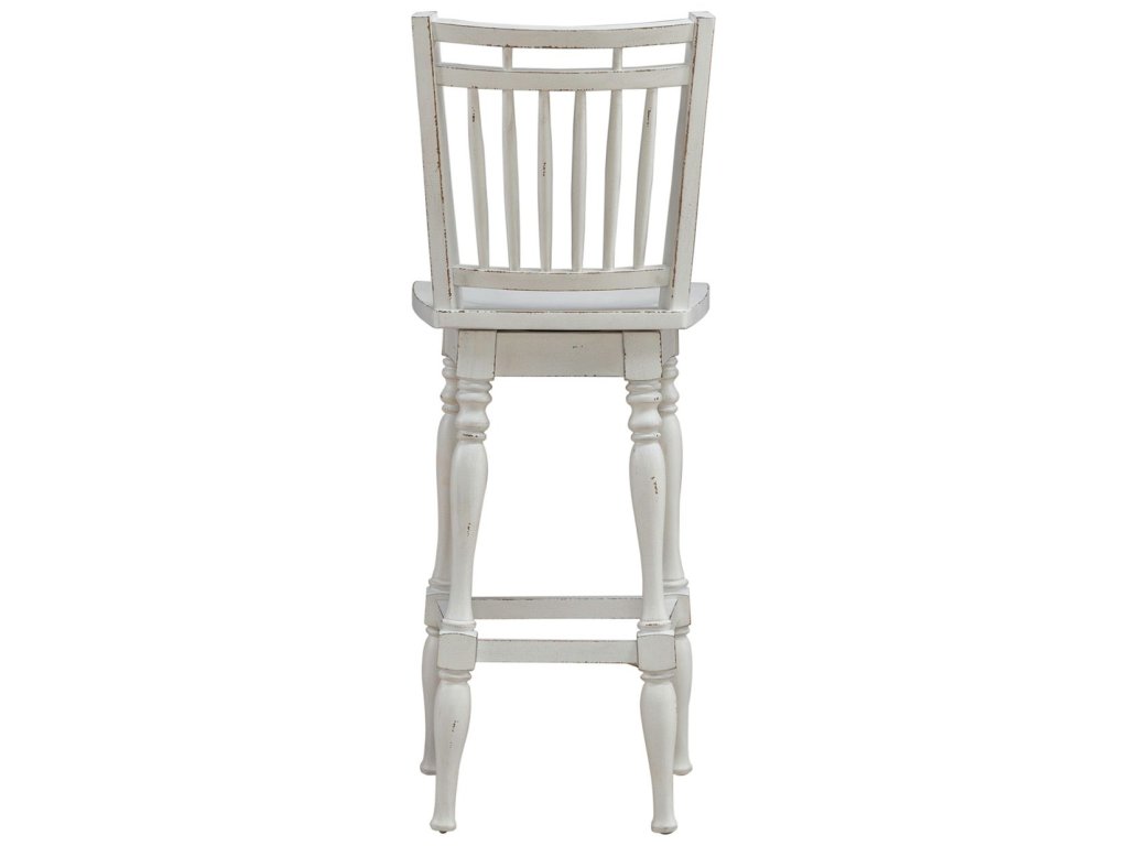 Spindle Back Swivel Bar Stool - image 4