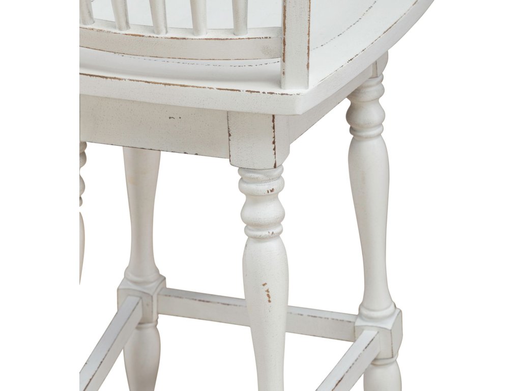 Spindle Back Swivel Bar Stool - image 8