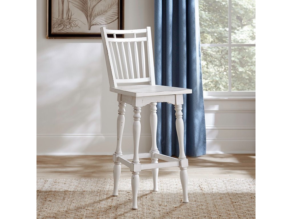 Spindle Back Swivel Bar Stool - main image