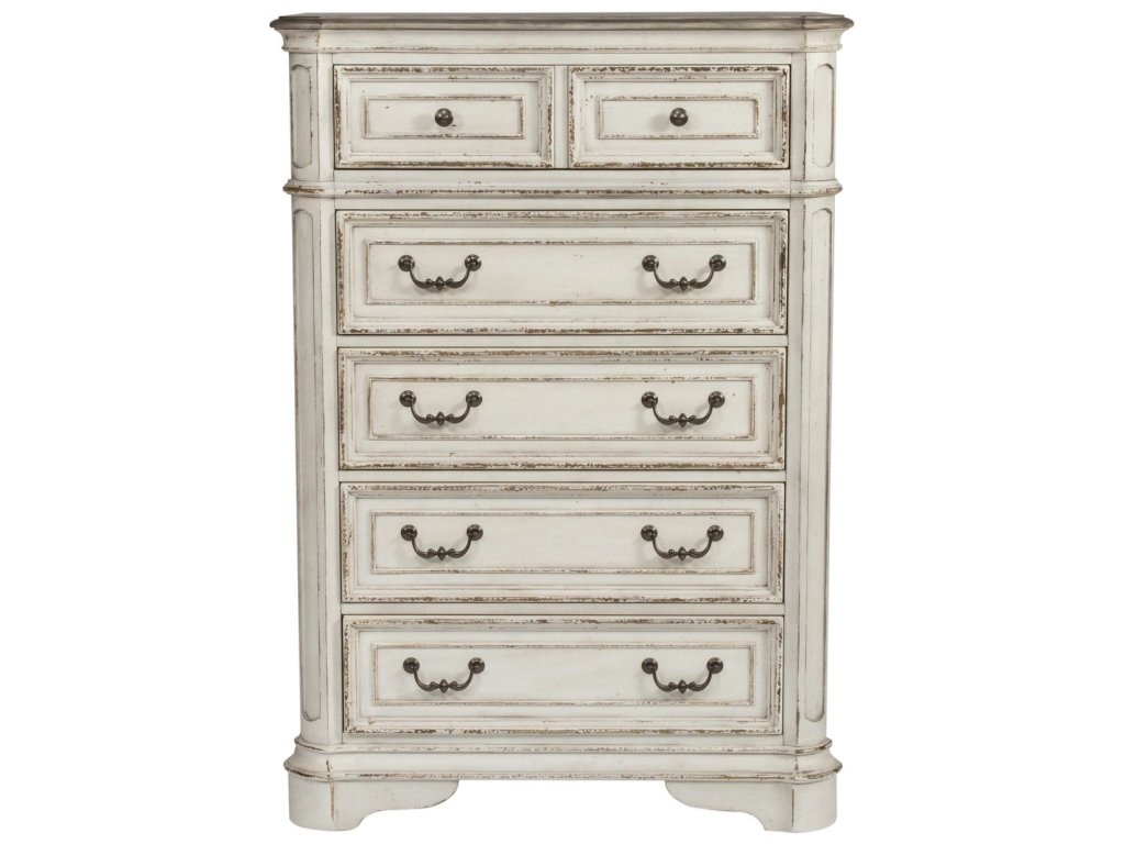 King Uph Sleigh Bed, Dresser & Mirror, Chest - image 4
