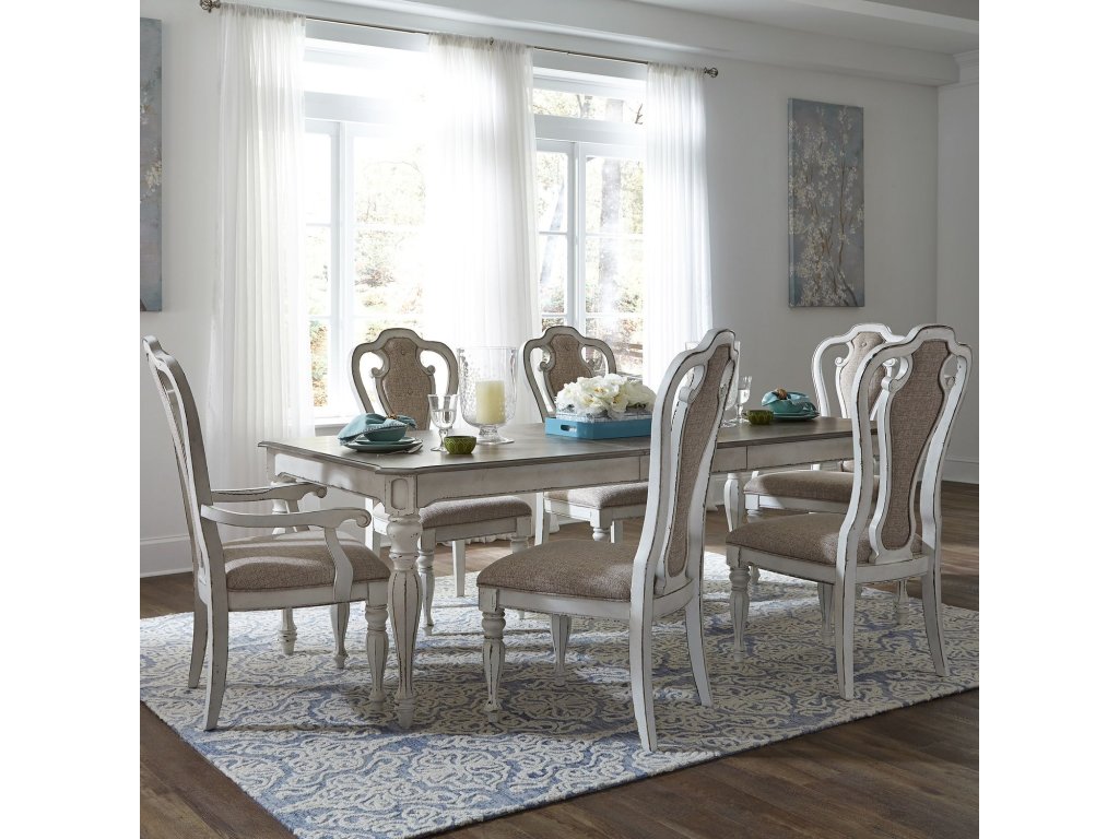 7 Piece Rectangular Table Set - main image