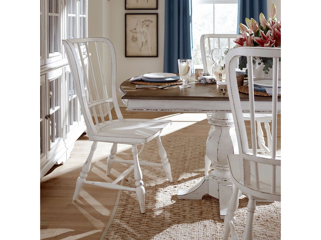 9 Piece Double Pedestal Table Set - image 1