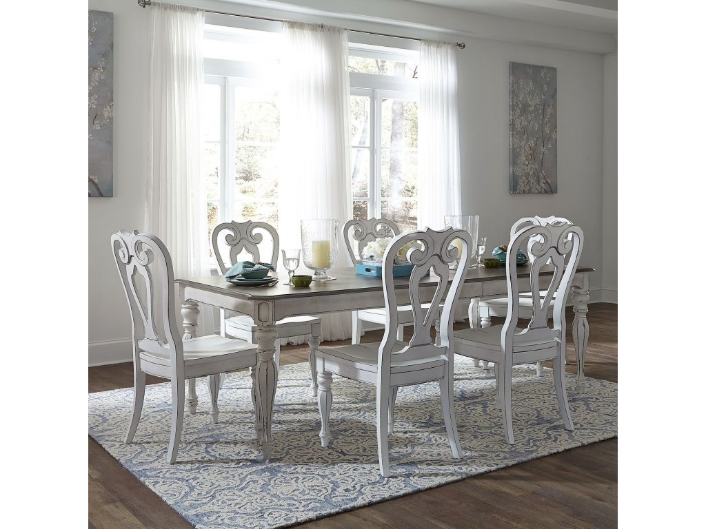 Opt 7 Piece Rectangular Table Set - main image