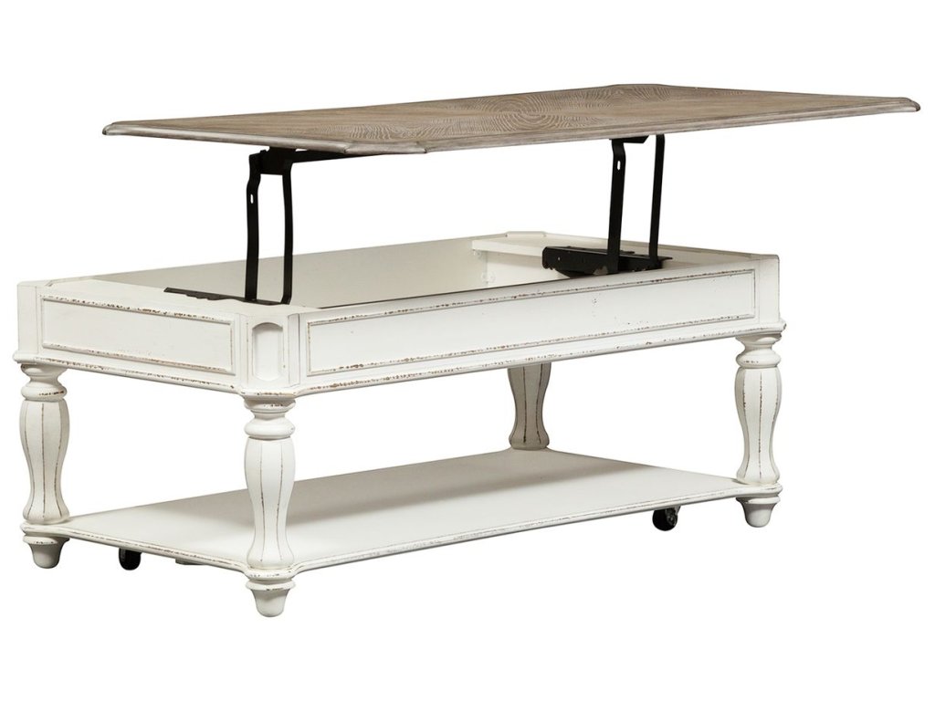 Lift Top Cocktail Table - image 2